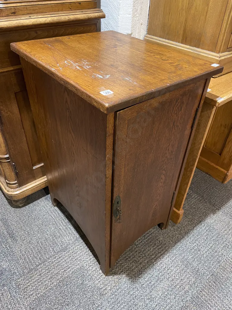 Oak Pot Cupboard Image 1++