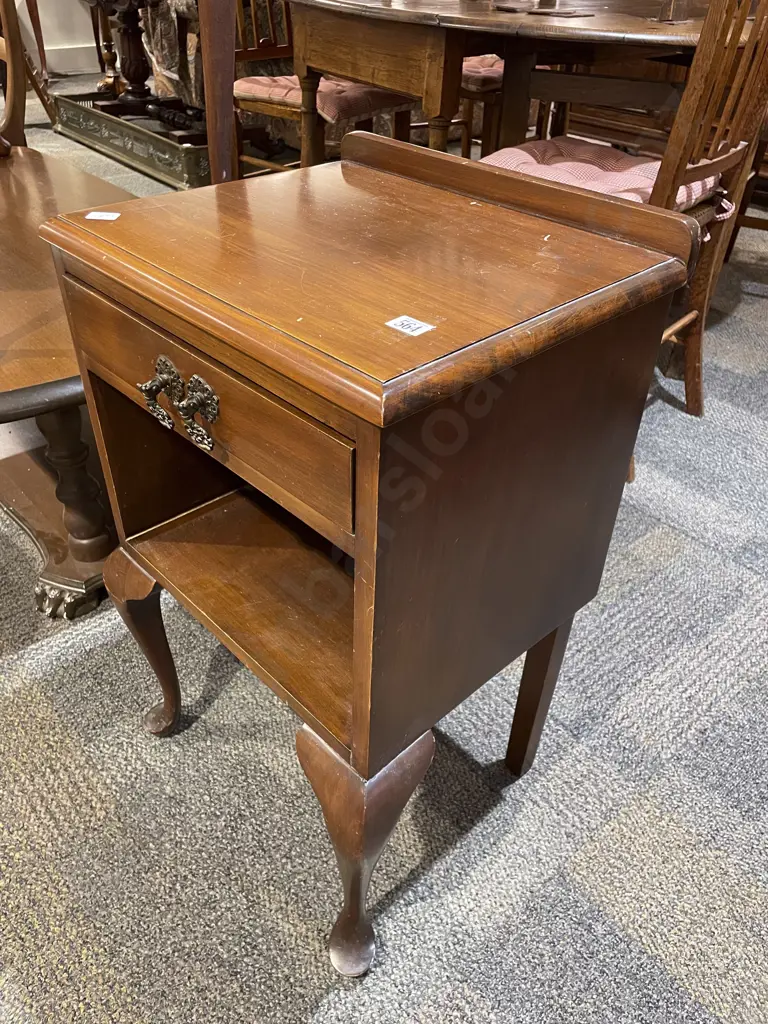 Single Drawer Bedside Table Image 1++
