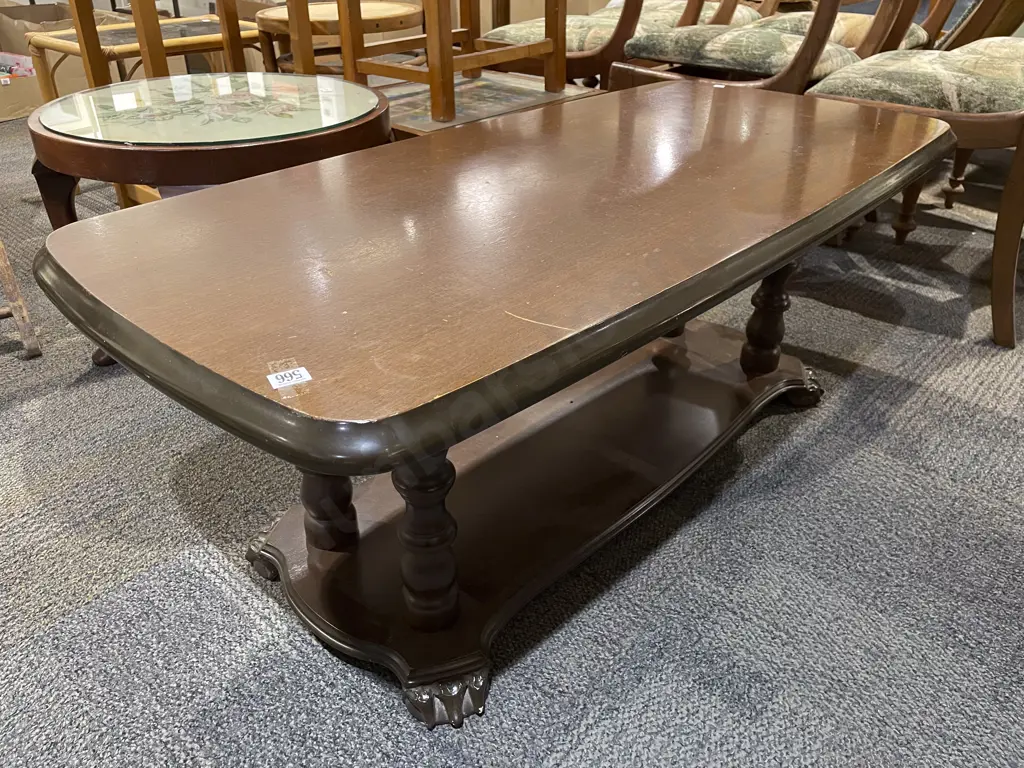 Mahogany Coffee Table Image 1++