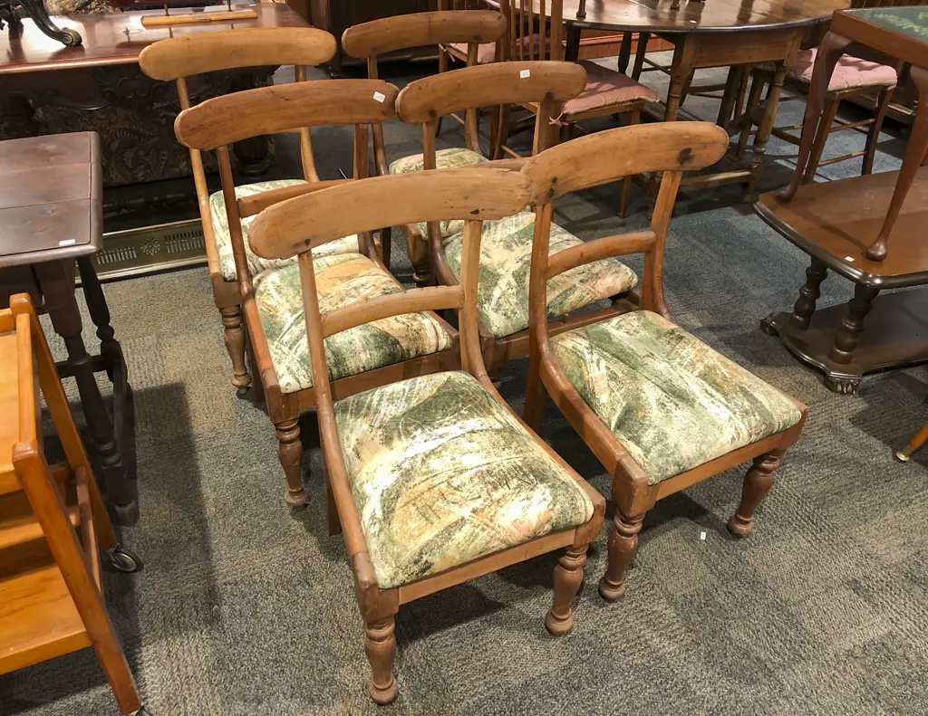 Set of Six Teak Dining Chairs Image 1++