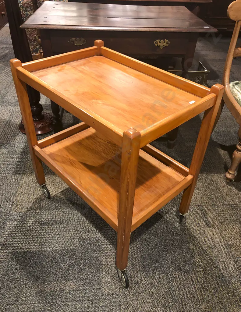 Two Tier Tea Trolley Image 1++