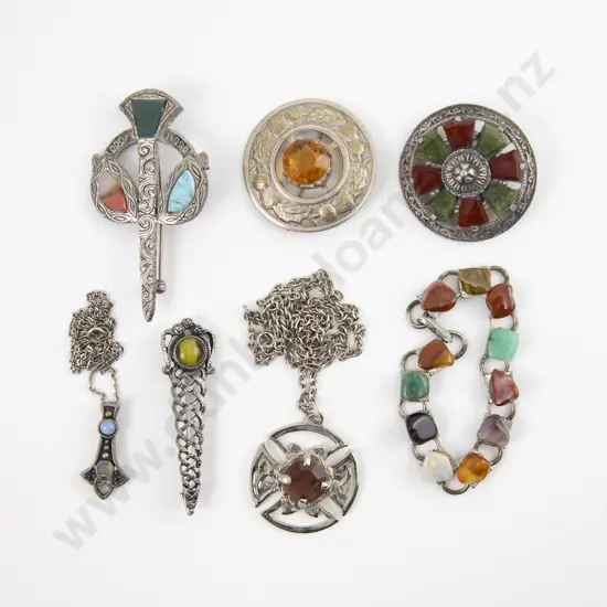 Collection of Assorted Scottish Jewellery