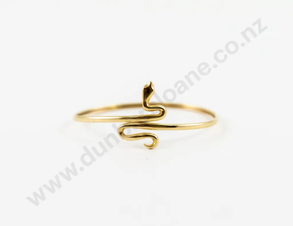 14ct Gold Snake Bracelet Image 1++