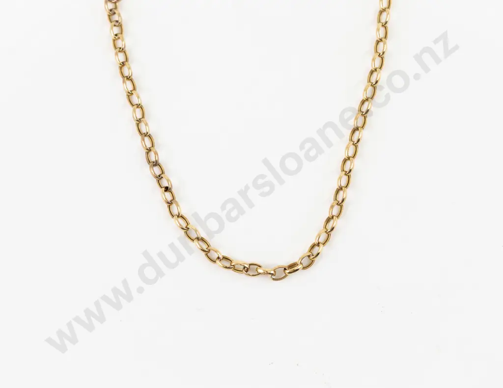 9ct Trace Link Neck Chain Image 1++