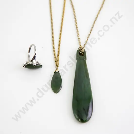 Small Collection NZ Greenstone Jewellery