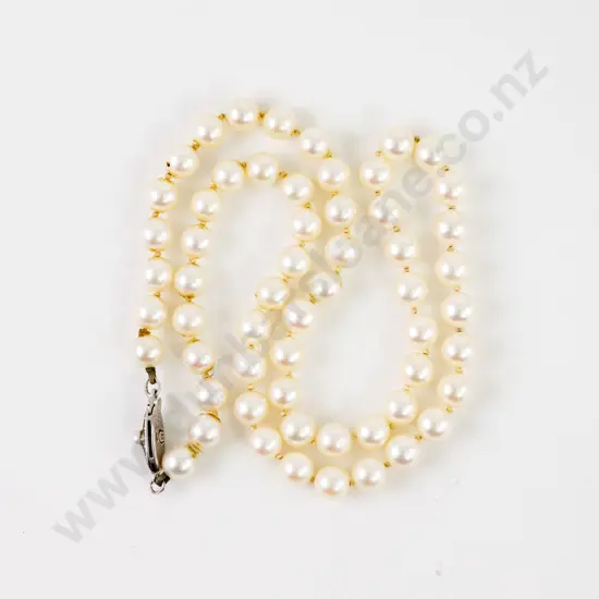 Mikimoto Single Strand Uniform Cultured Pearl Necklace