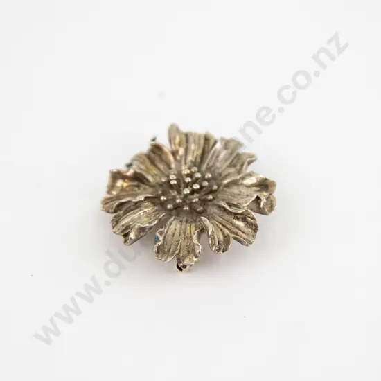 Tiffany & Co S/S Marigold Flower Brooch