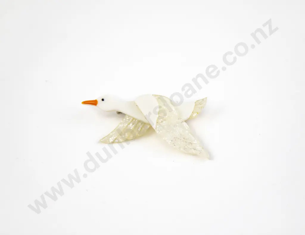 Boxed Erstwilder by Louisa Camille Dancing Duck Brooch Image 1++