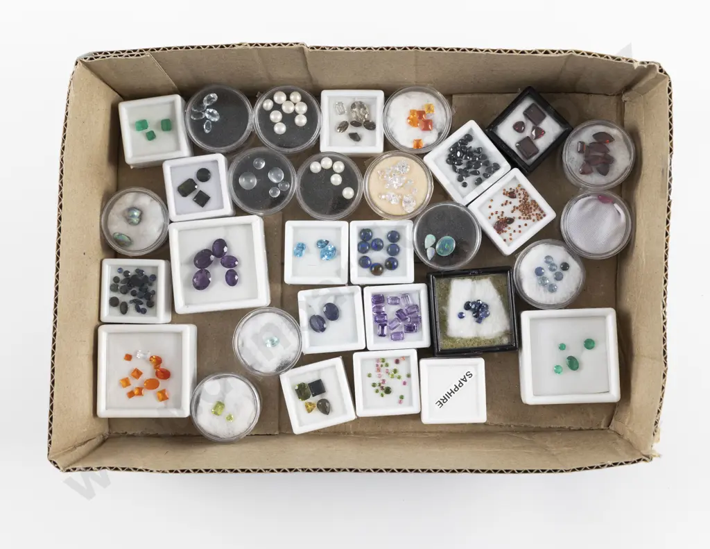 Collection Various Unmounted Gem Stones Image 1++