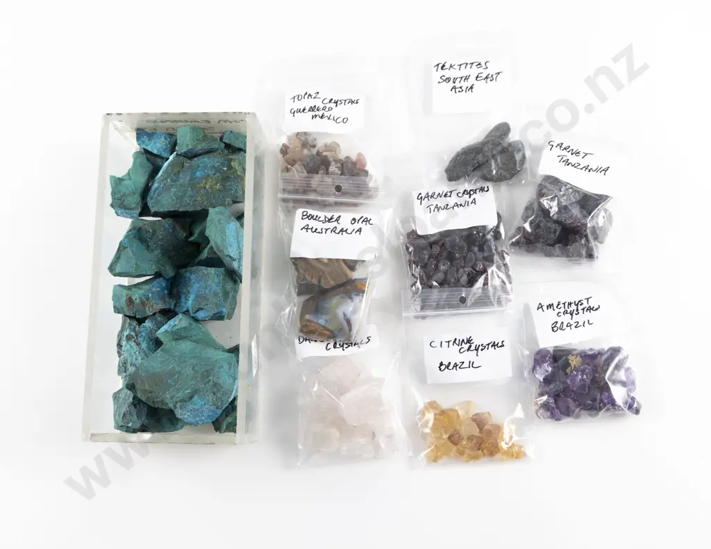 Quantity of Un-Cut Natural Form Mineral Samples Image 1++