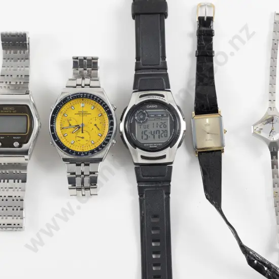 Collection of Five Ladies and Gents Wrist Watches