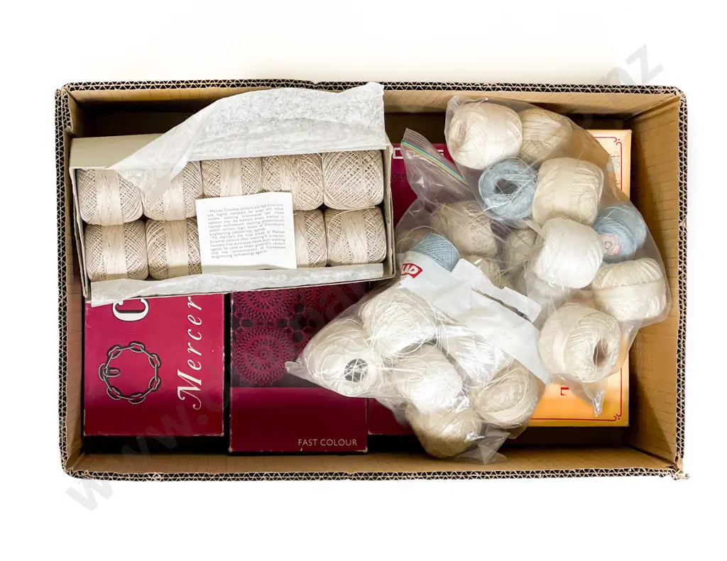 Qty Various Coats Crochet Cottons Image 1++