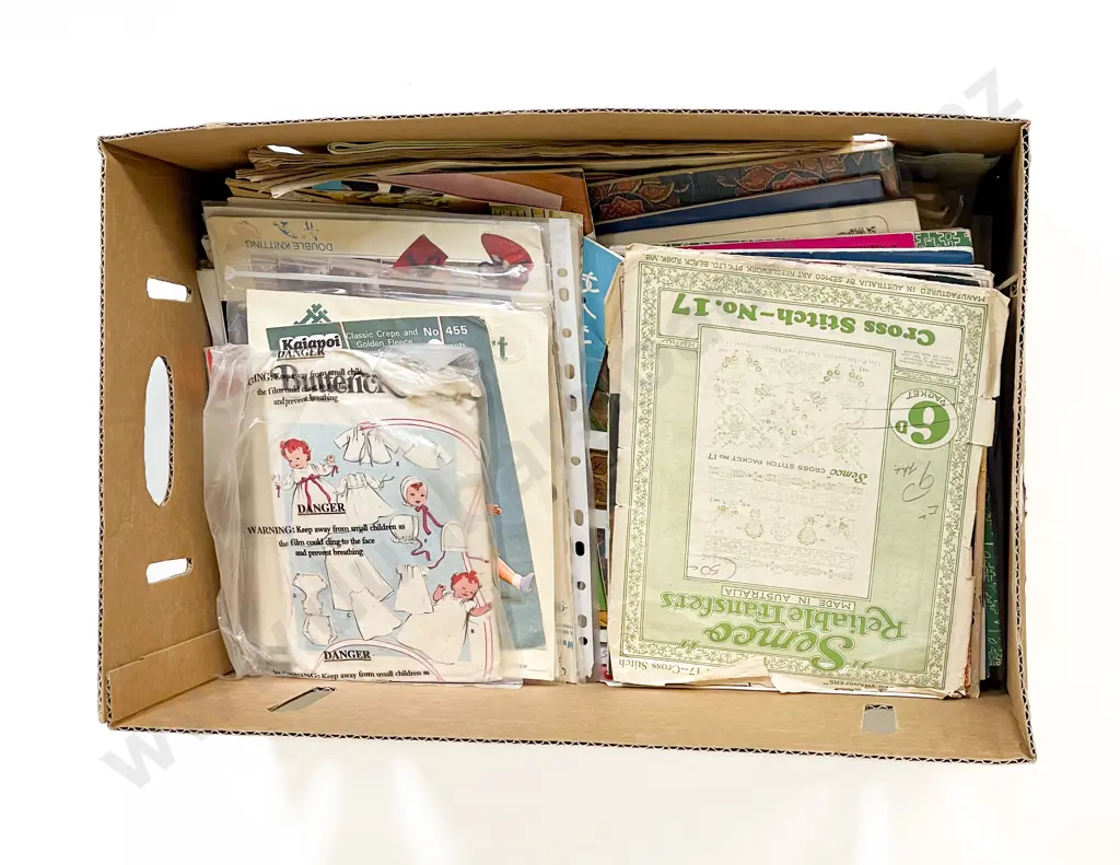 Qty Vintage Sewing and Craft Magazines Early Needlecraft Magazines and Transfer Patterns Image 1++
