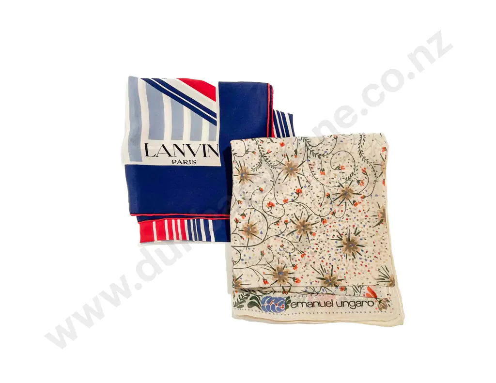 Lanvin Paris Silk Scarf and Other Image 1++