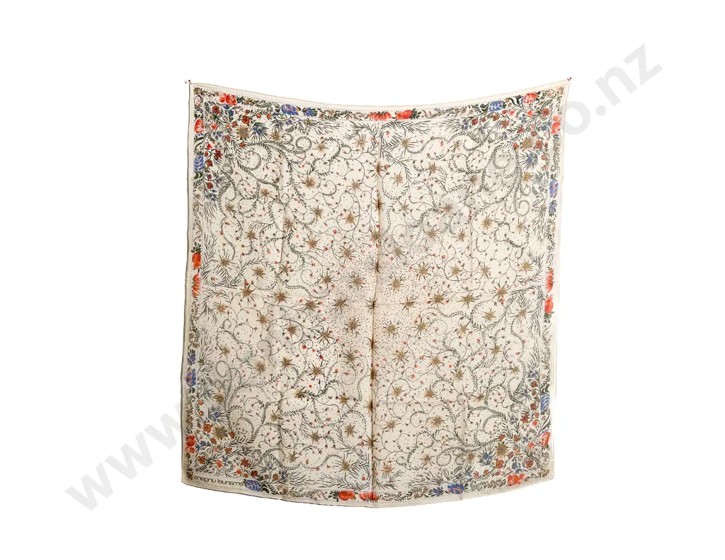 Lanvin Paris Silk Scarf and Other Image 1++