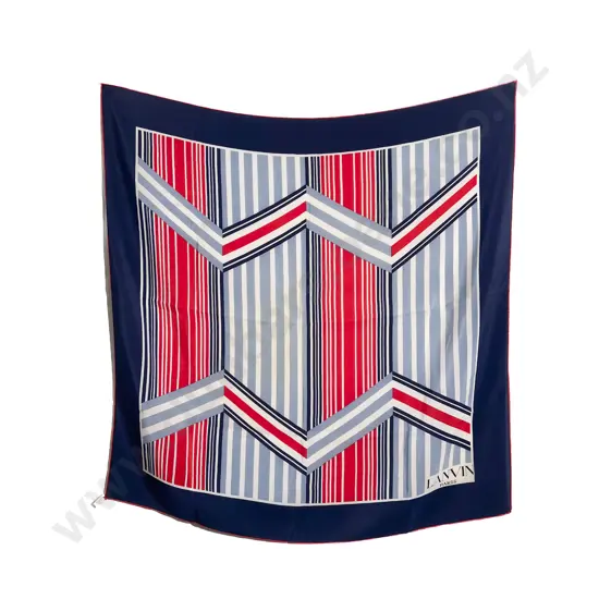 Lanvin Paris Silk Scarf and Other