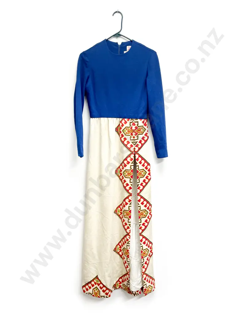 Chester Weinberg Full Length Fine Wool Gown with Matching Trousers Image 1++