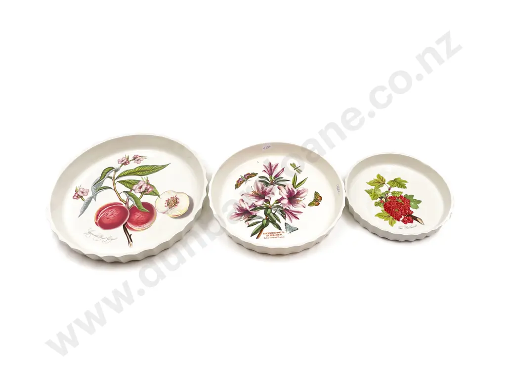 Three Portmerion Circular Oven Dishes Image 1++