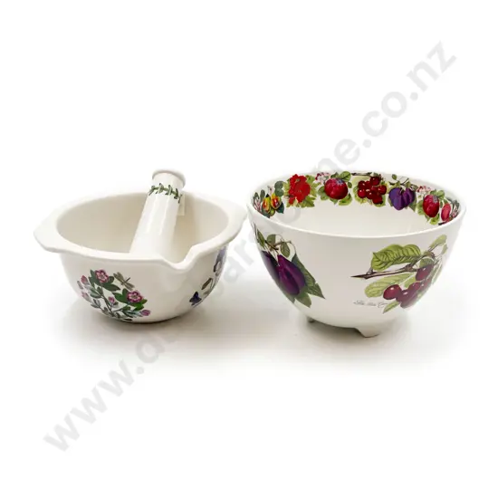 Portmerion Mortar & Pestle together with Other