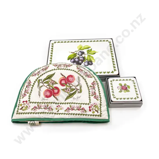 Portmerion Set of Placemats & Coasters together with Tea Cosy