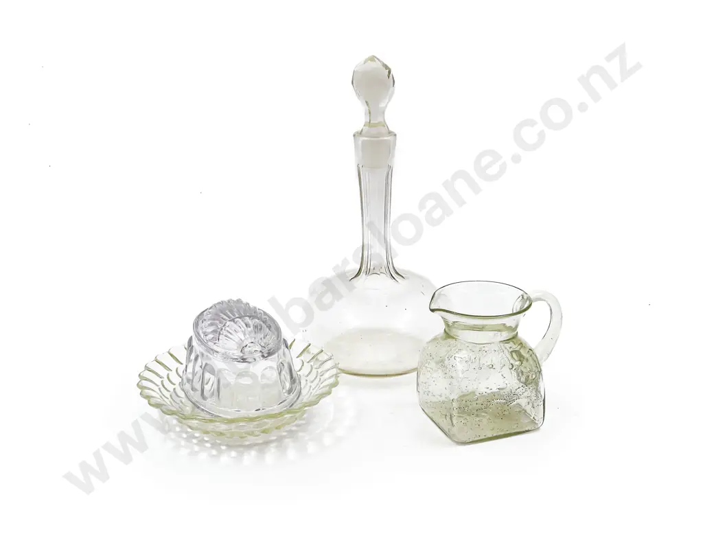 Small Quantity of Glassware incl Jelly Mold & Hoglund Jug Image 1++