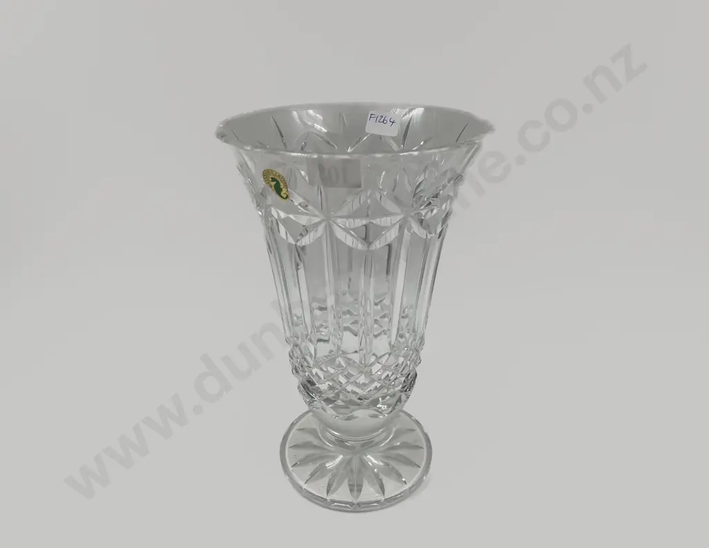 Waterford Crystal Large Trumpet Vase Image 1++