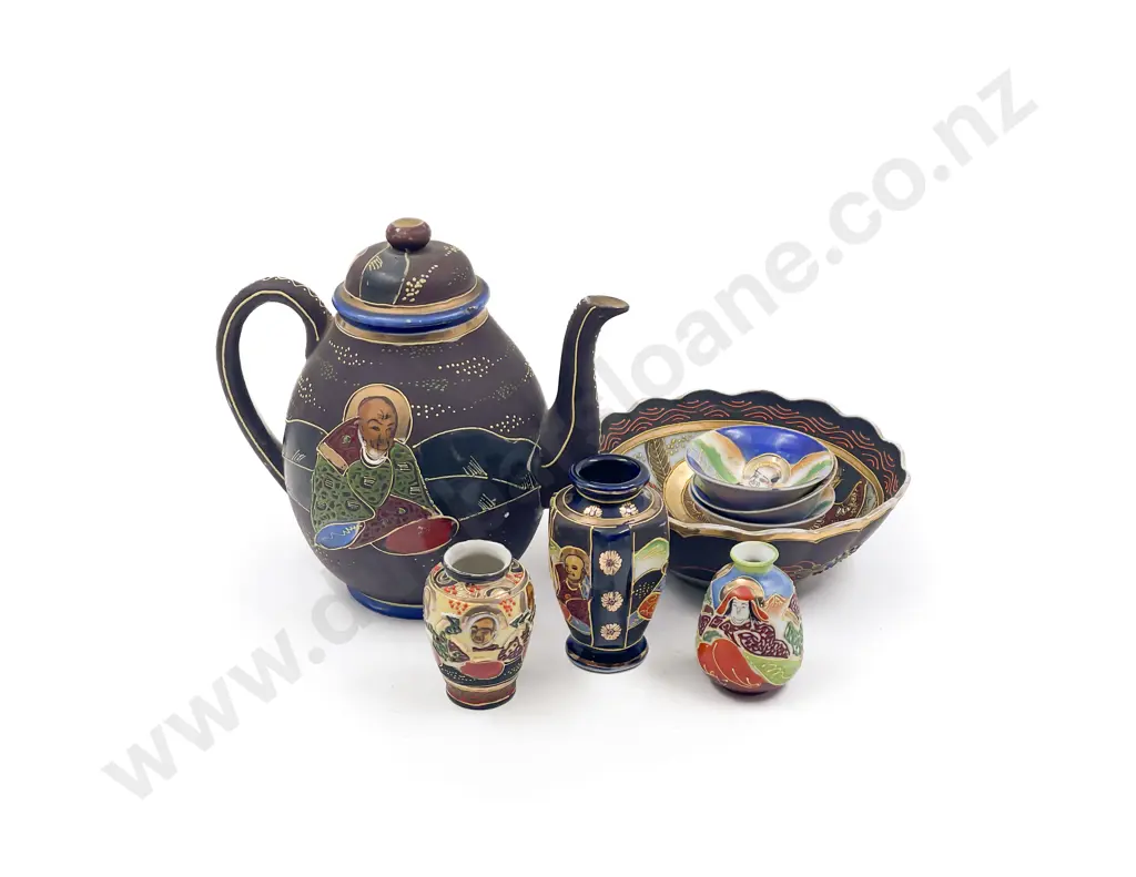 Quantity of Assorted Satsuma China Image 1++