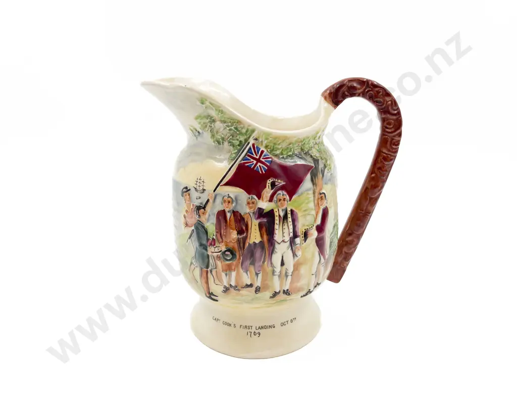 Crown Devon Musical Jug "Haere Ra" Image 1++