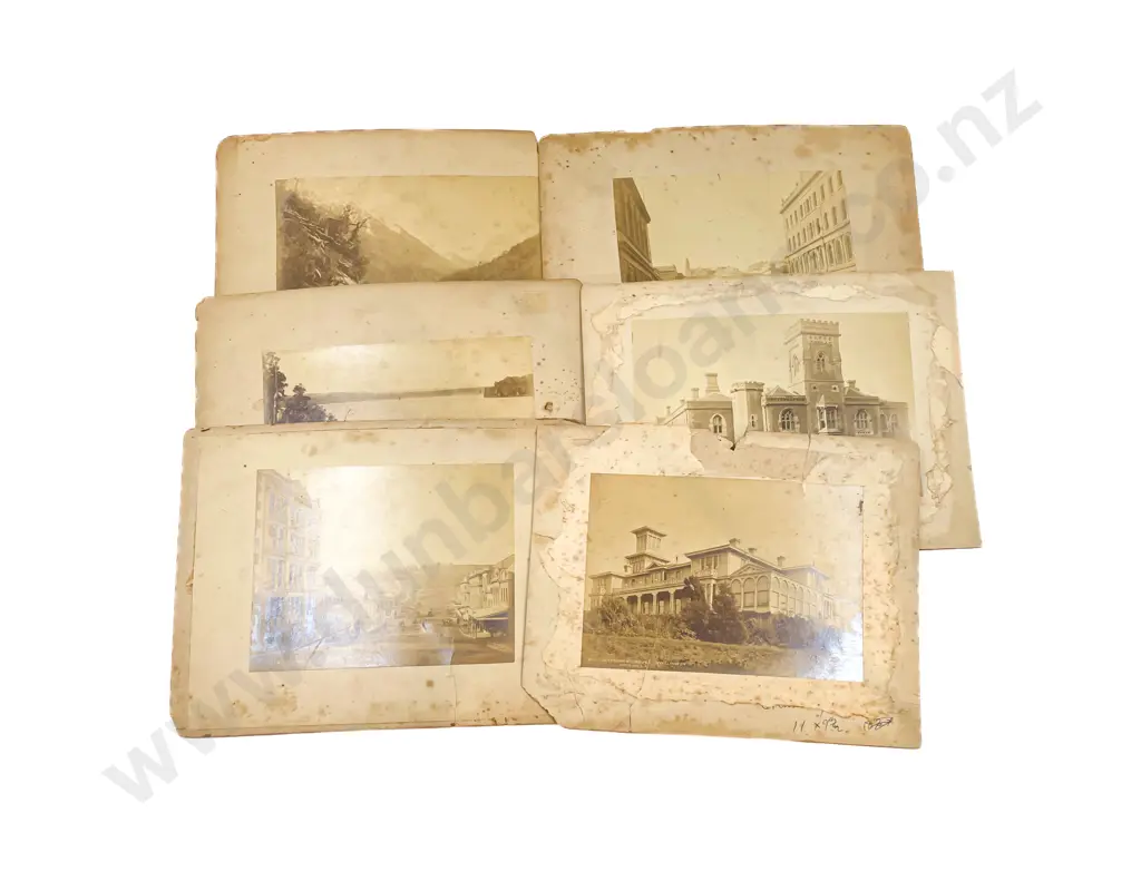 Nine Burton Brothers NZ Colonial Photos Image 1++