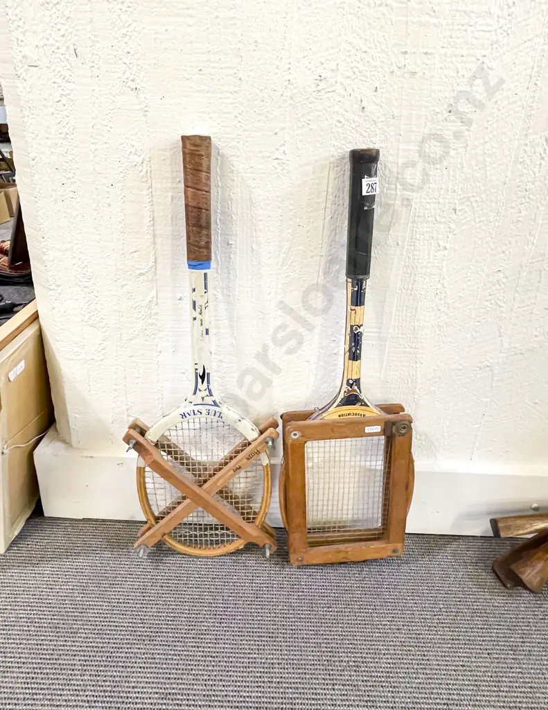 Two Vintage Rackets Image 1++