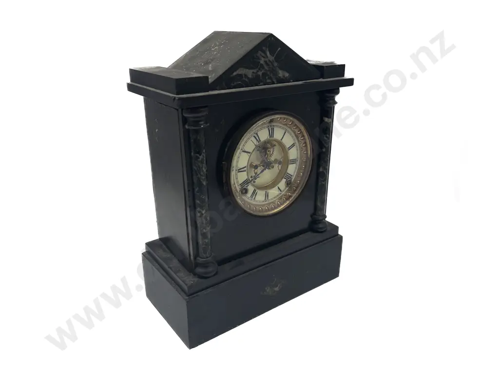 Slate Mantel Clock Image 1++