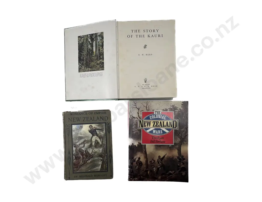Three Early NZ Reference Books Image 1++