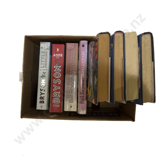 Eight Assorted Bill Bryson Books