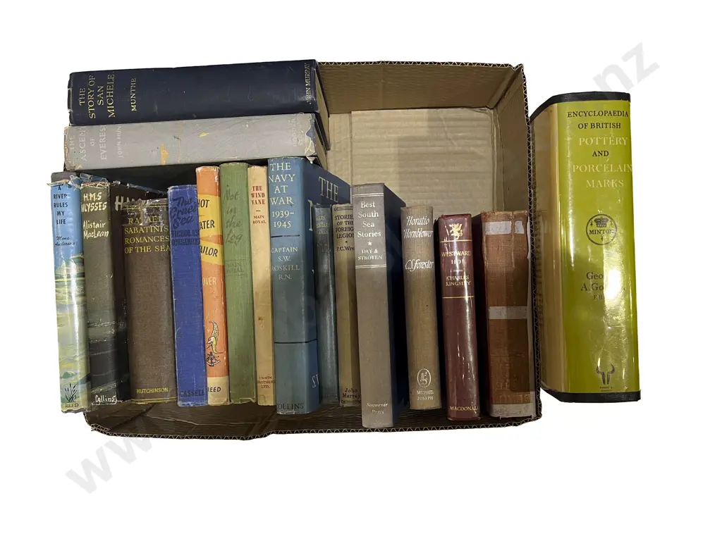 Quantity of Assorted Nautical Reference Books & British Pottery Mark Reference Book Image 1++