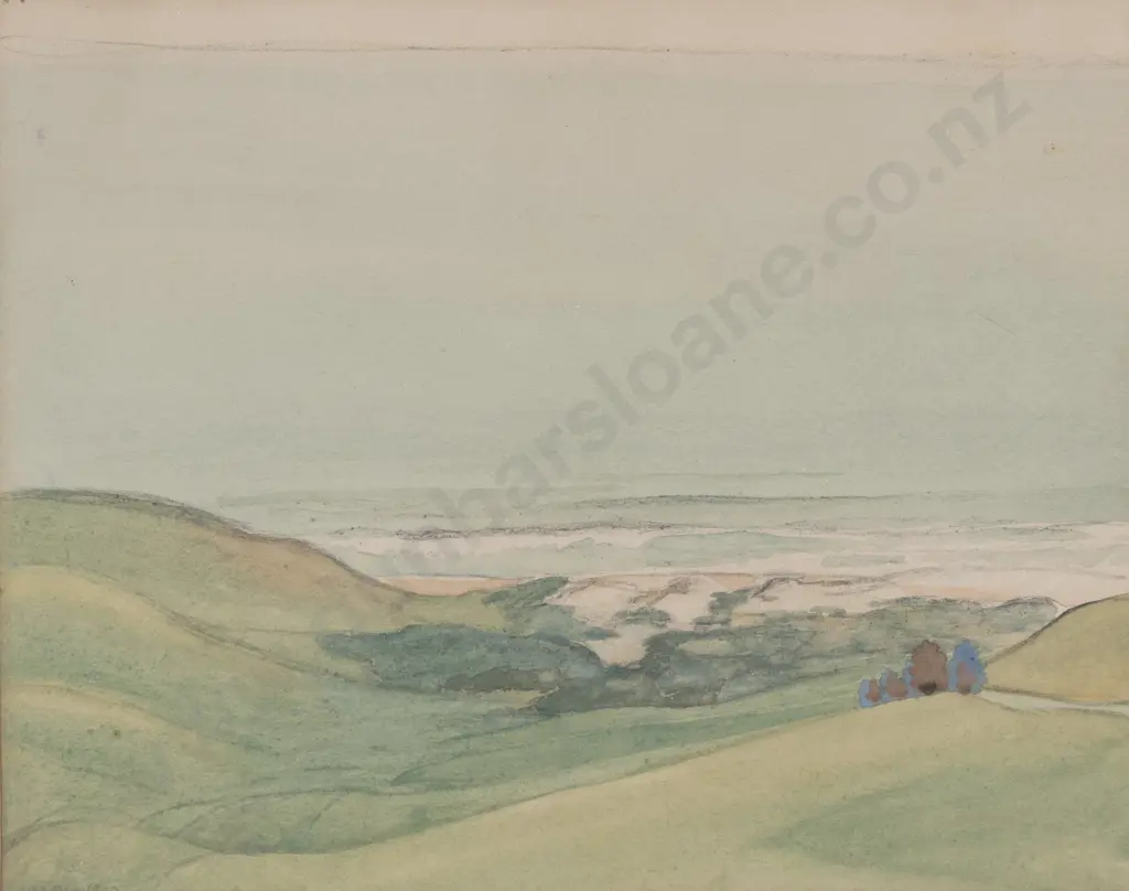 Harry Vye Miller (1907 - 1986) - Coastal Landscape Image 1++