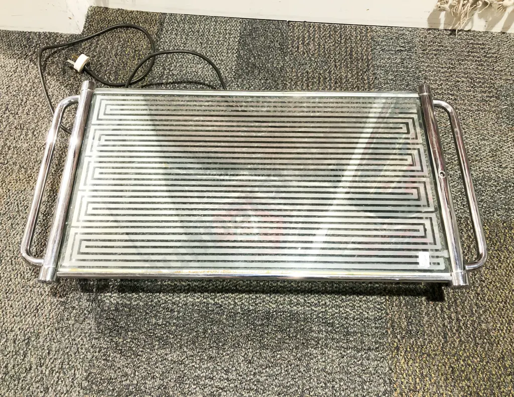 Ritemp Chrome Benchtop Warming Tray Image 1++