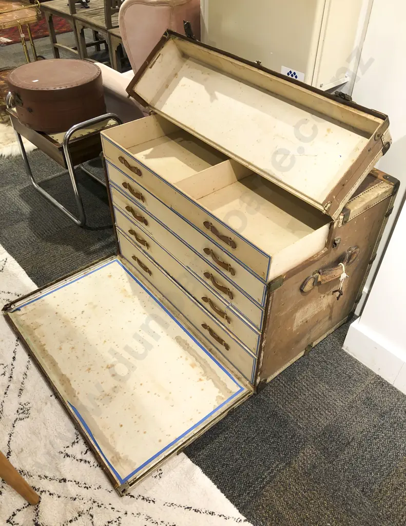 Vintage Cabin Trunk Image 1++