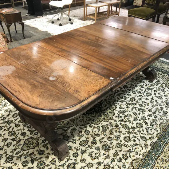 Victorian Mahogany Extension Dining Table