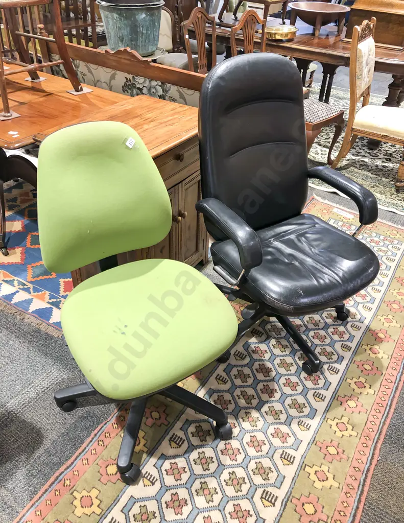 Two Modern Office Chairs Image 1++