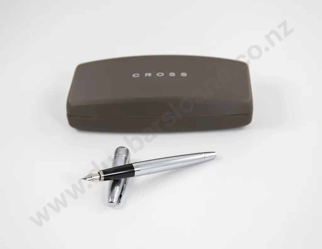 Cross Apogee Fountain Pen Chrome Image 1++