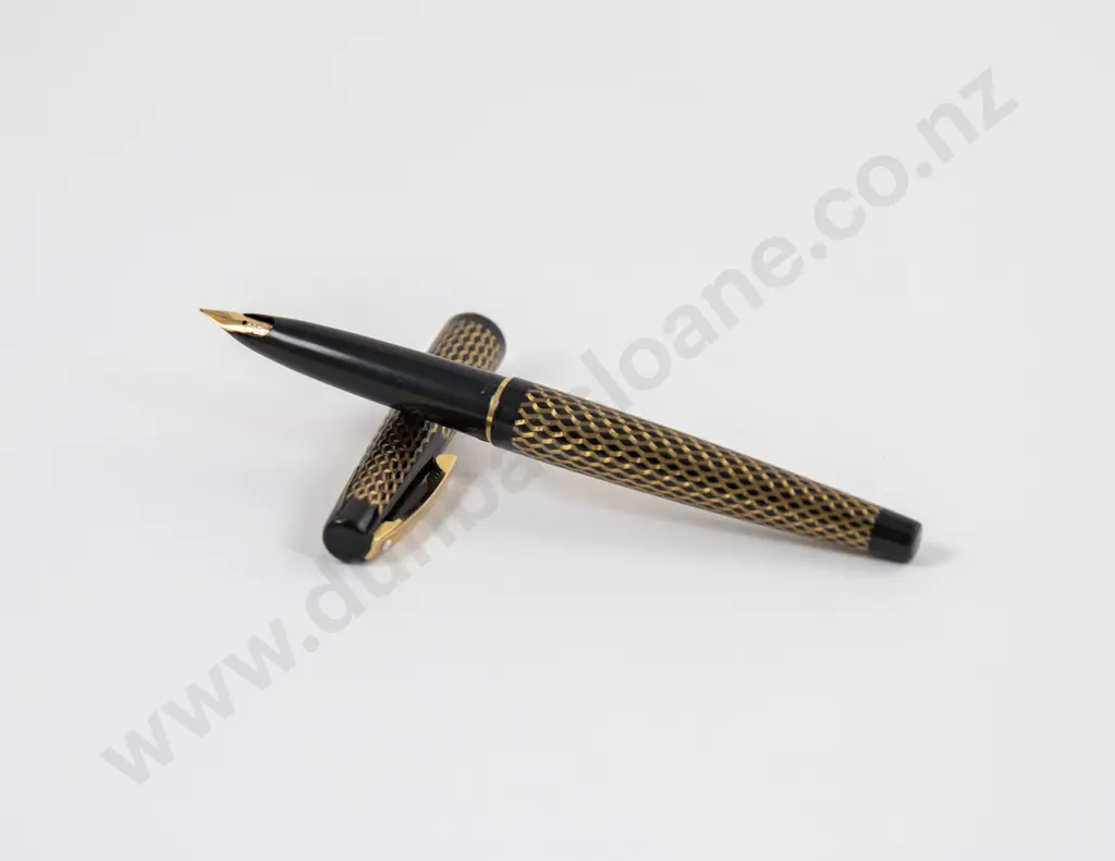 C1970 Lady Sheaffer 904 Paisley Fountain Pen Image 1++