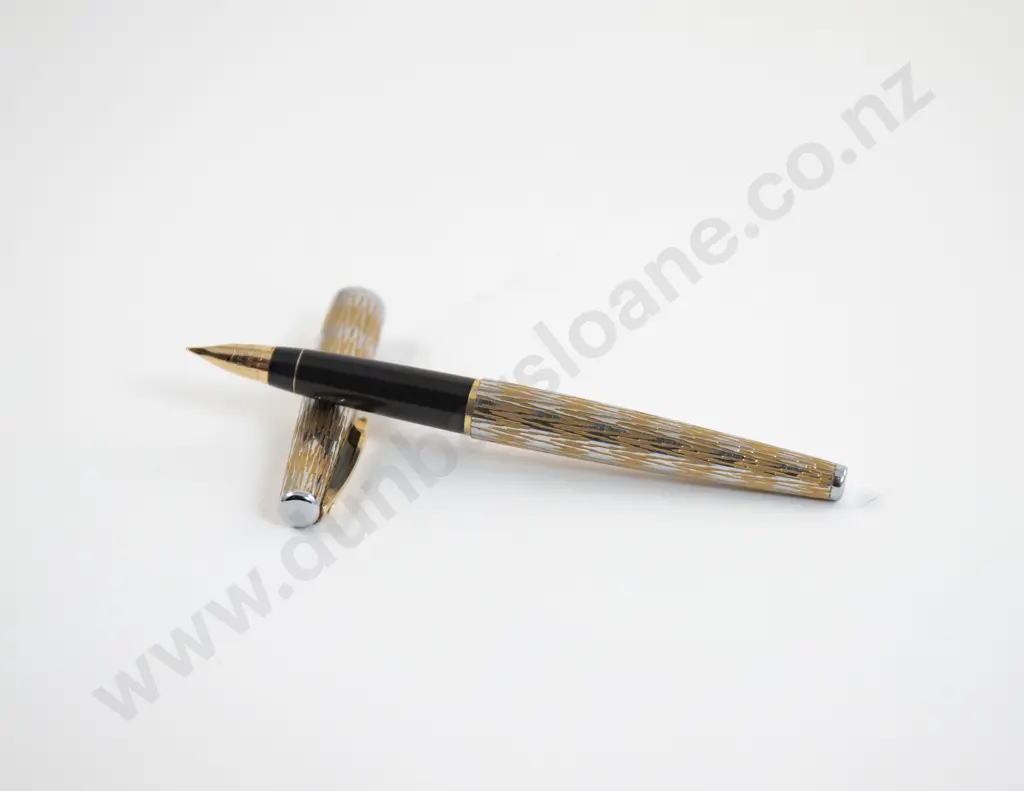Vintage Sheaffer Textured Cased Fountain Pen Image 1++