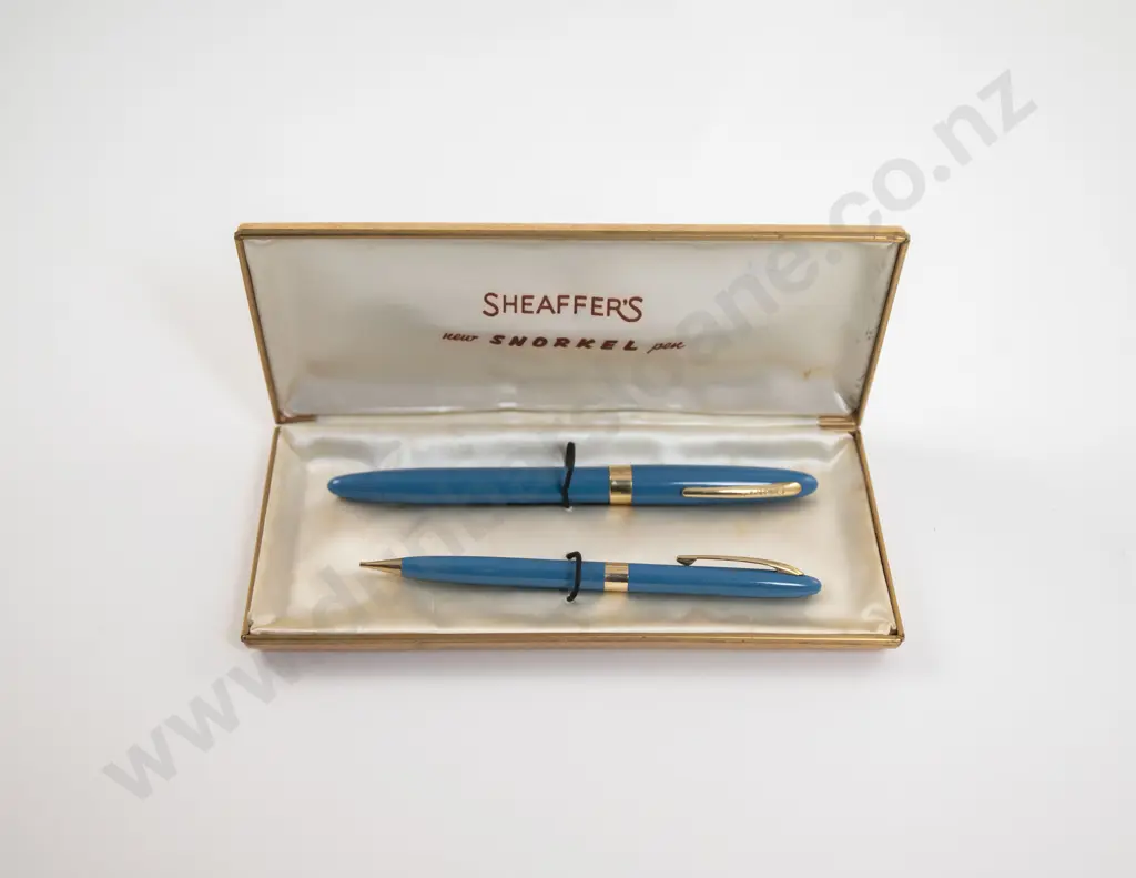 Sheaffer Statesman/Valiant Snorkel Fountain Pen & Pencil Set x3 sets Image 1++