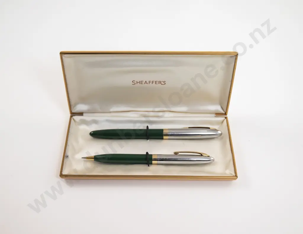 Sheaffer Statesman/Valiant Snorkel Fountain Pen & Pencil Set x3 sets Image 1++