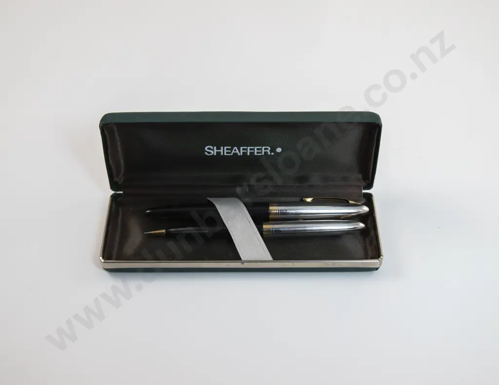 Sheaffer Statesman/Valiant Snorkel Fountain Pen & Pencil Set x3 sets Image 1++