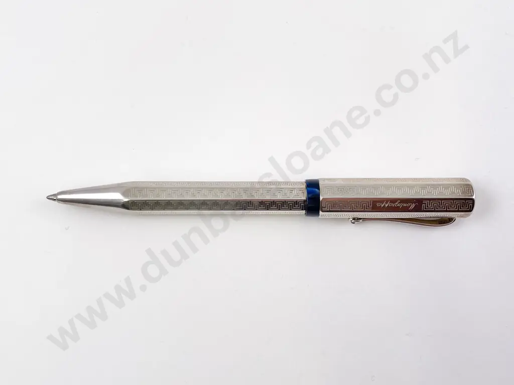 Montegrappa Reminiscence 925 Sterling Silver Ballpoint Pen Image 1++