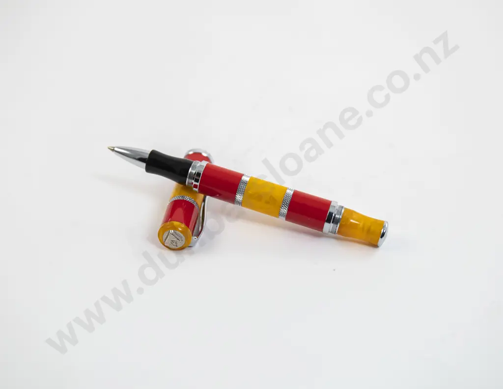 C2007 Monteverde Regatta Sunset Red Rollerball Pen Image 1++