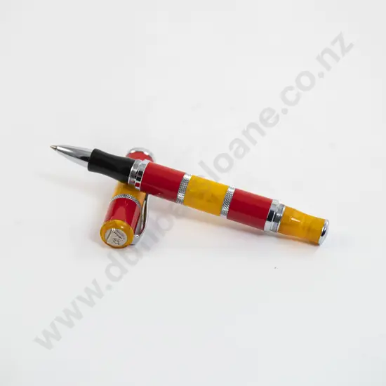 C2007 Monteverde Regatta Sunset Red Rollerball Pen