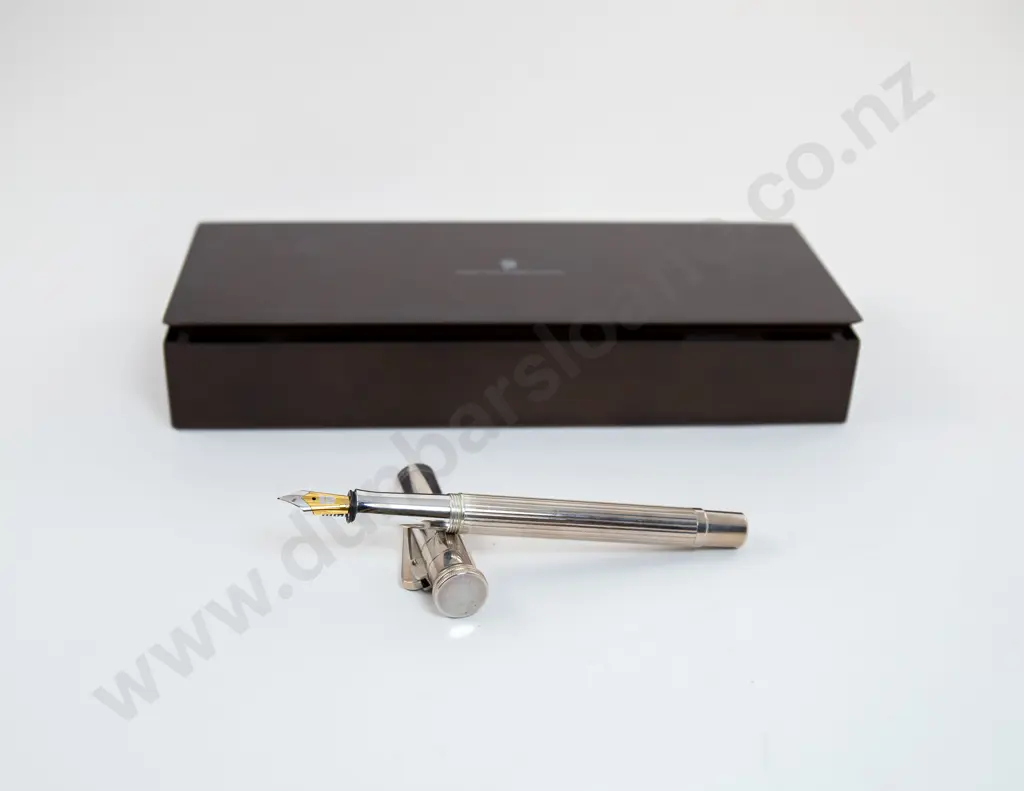 Graf von Faber-Castell 925 Sterling Silver Fountain Pen Image 1++