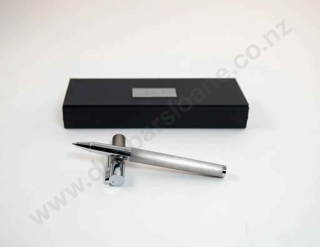 LAMY Scala Brushed Stainless Steel Rollerball Pen Image 1++